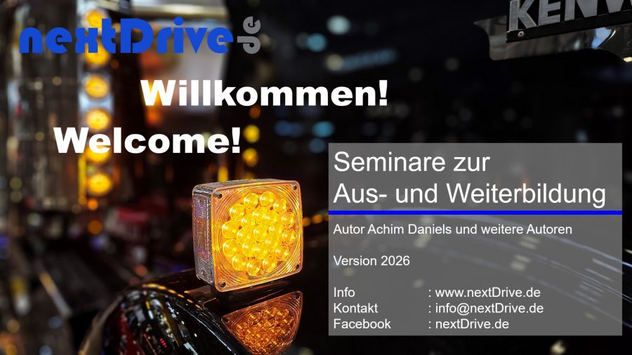 nextDrive WORK und TRUCK UPDATE 2026 und nextDrive DAYS 2026